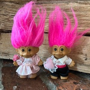 1980s Russ Trolls Vintage ring bearer and flower girl